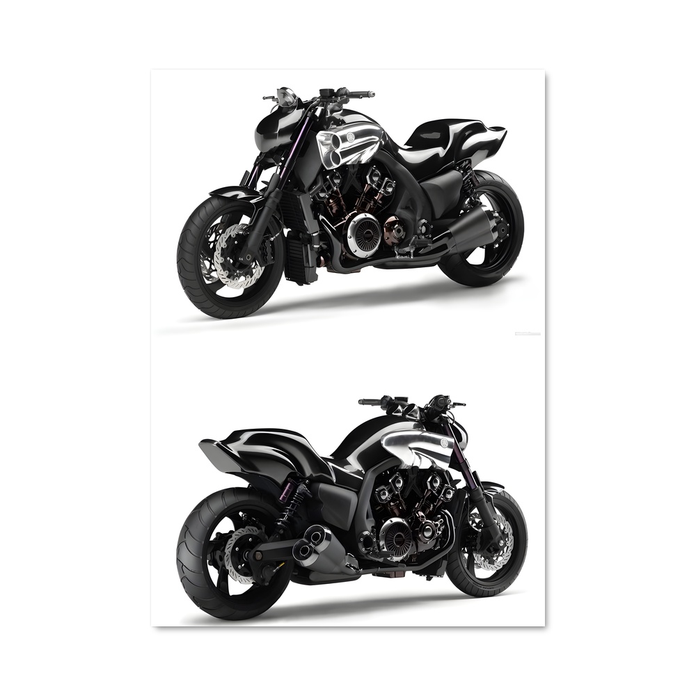 Poster Vmax Noir